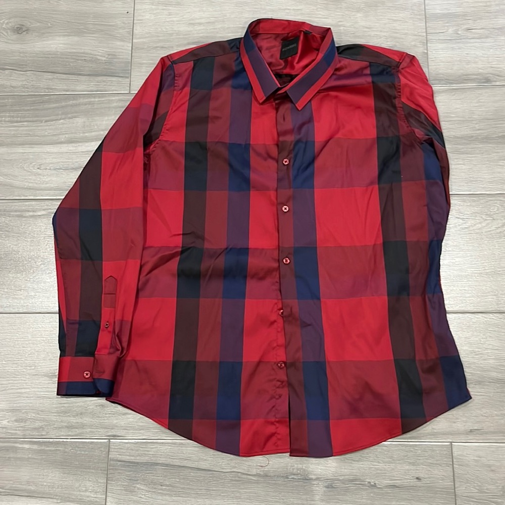 Red stripe shirt